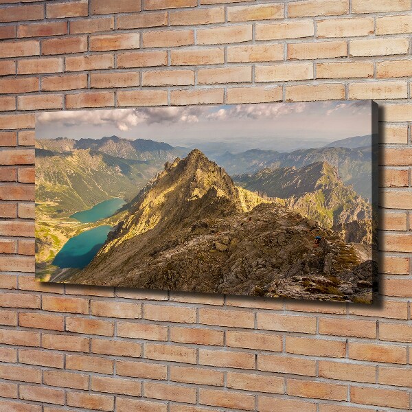 Wandbild Das Meeresauge der Tatra-Berge