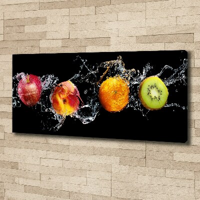 Bild auf leinwand Obst und Wasser
