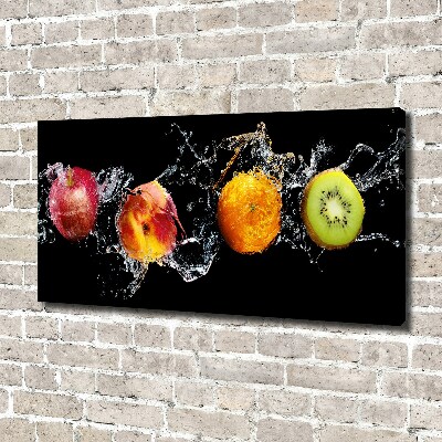 Bild auf leinwand Obst und Wasser