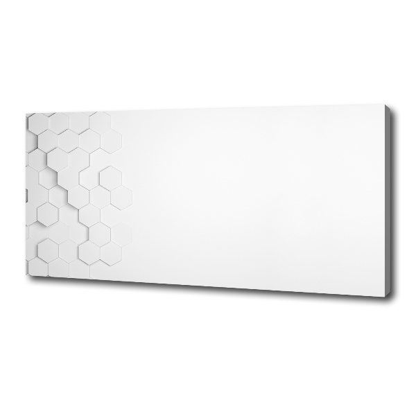 Bild auf leinwand Sechsecke Hintergrund