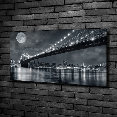 Bild auf leinwand Brooklyn Bridge