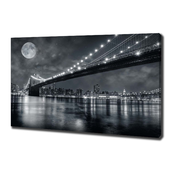 Bild auf leinwand Brooklyn Bridge
