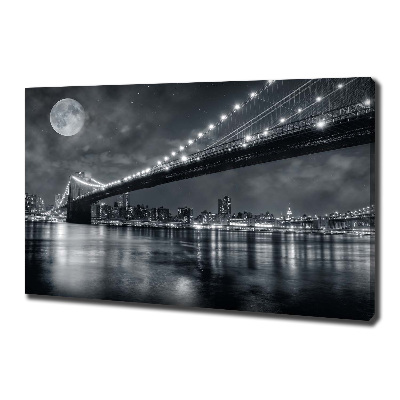 Bild auf leinwand Brooklyn Bridge