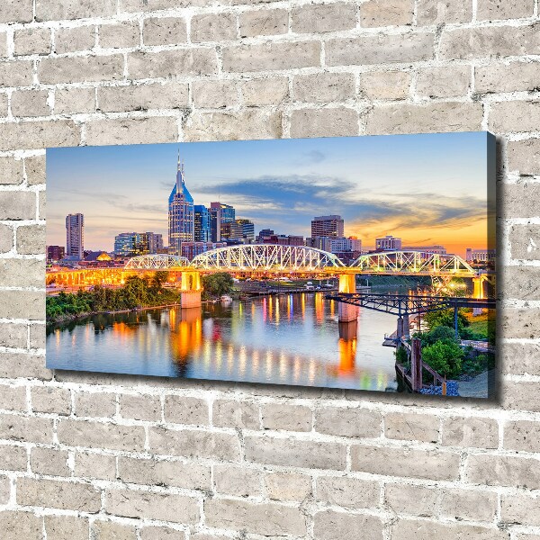 Wandbild Tennessee Bridge USA
