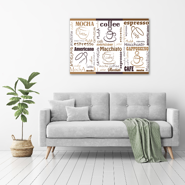 Bild auf leinwand Zeit für Kaffee