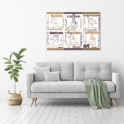 Bild auf leinwand Zeit für Kaffee