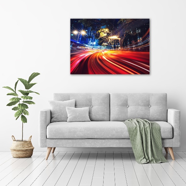 Fotobild Geschwindigkeit in der Stadt