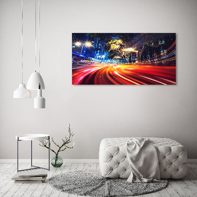 Fotobild Geschwindigkeit in der Stadt