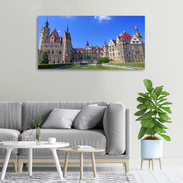 Wandbild Schloss Moszna, Polen