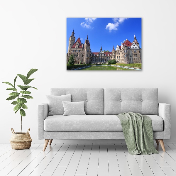 Wandbild Schloss Moszna, Polen