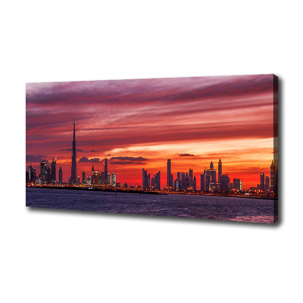 Fotobild Sonnenuntergang in Dubai