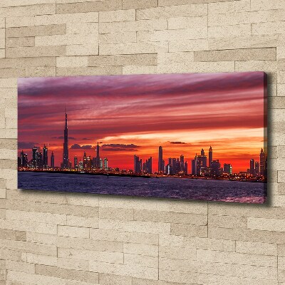 Fotobild Sonnenuntergang in Dubai