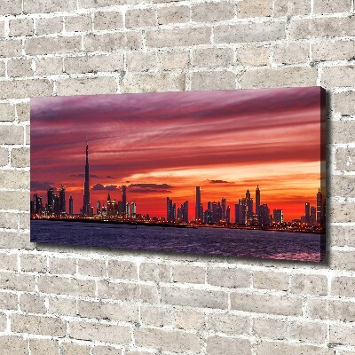 Fotobild Sonnenuntergang in Dubai