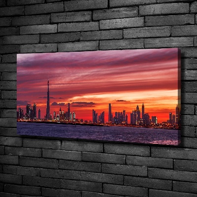 Fotobild Sonnenuntergang in Dubai