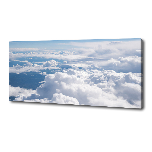 Wandbild Blick aus dem Flugzeug