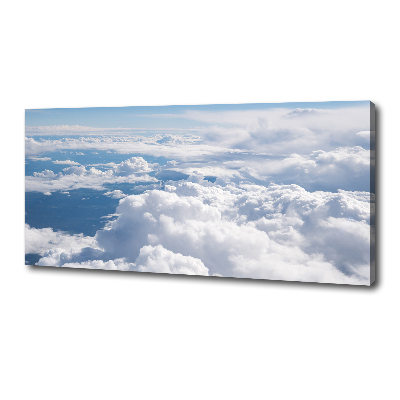 Wandbild Blick aus dem Flugzeug