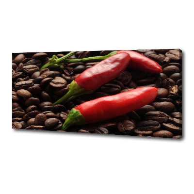 Fotobild Chili und Kaffee