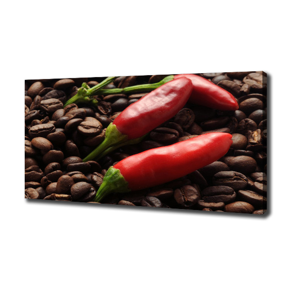 Fotobild Chili und Kaffee