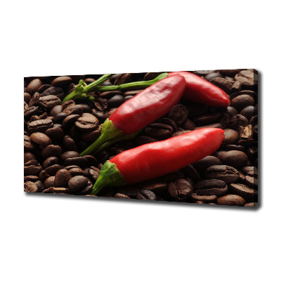 Fotobild Chili und Kaffee