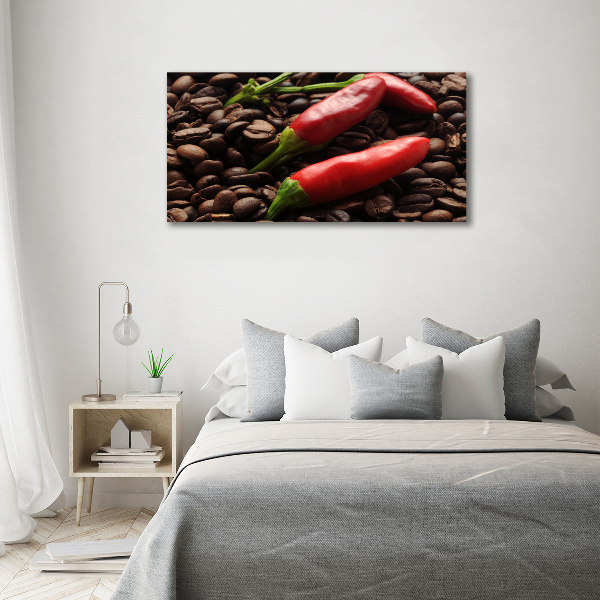Fotobild Chili und Kaffee