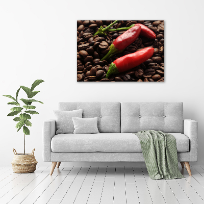 Fotobild Chili und Kaffee