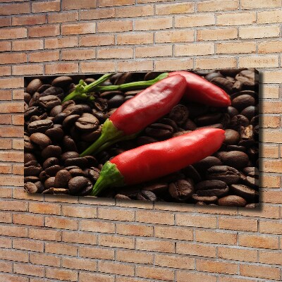 Fotobild Chili und Kaffee