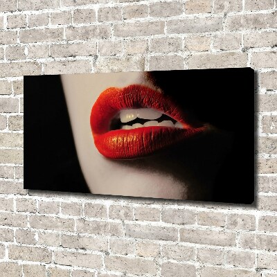 Fotobild Rote Lippen
