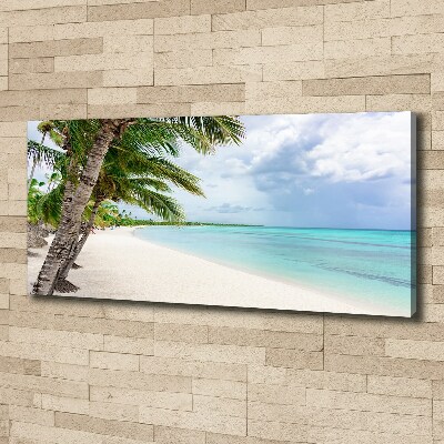 Bild auf leinwand Tropischer Strand