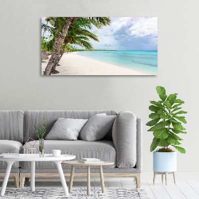 Bild auf leinwand Tropischer Strand
