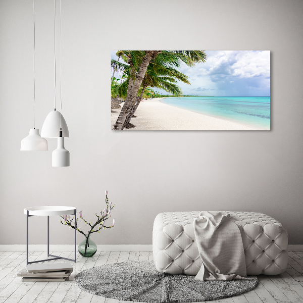 Bild auf leinwand Tropischer Strand