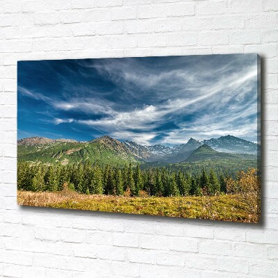 Bild auf leinwand Herbst in der Tatra