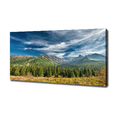 Bild auf leinwand Herbst in der Tatra