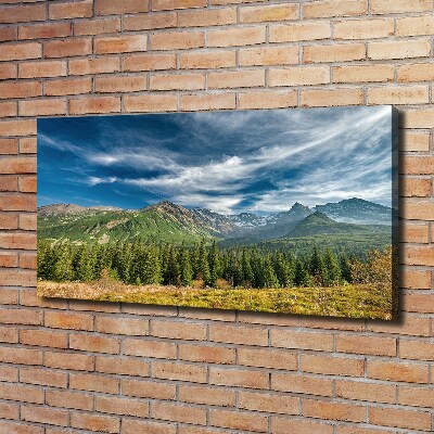 Bild auf leinwand Herbst in der Tatra
