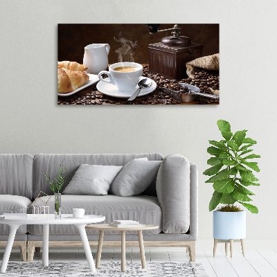 Fotobild Croissants und Kaffee