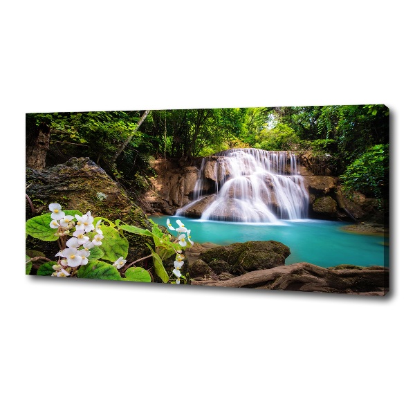 Bild auf leinwand Wasserfall Thailand
