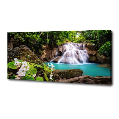 Bild auf leinwand Wasserfall Thailand