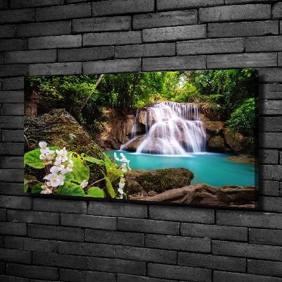 Bild auf leinwand Wasserfall Thailand