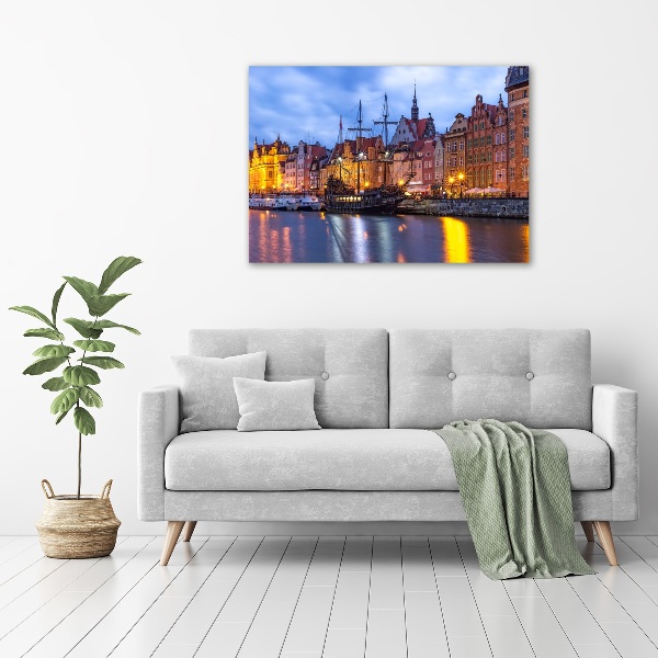 Wandbild Danzig, Polen