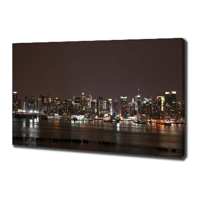 Fotobild New York bei Nacht