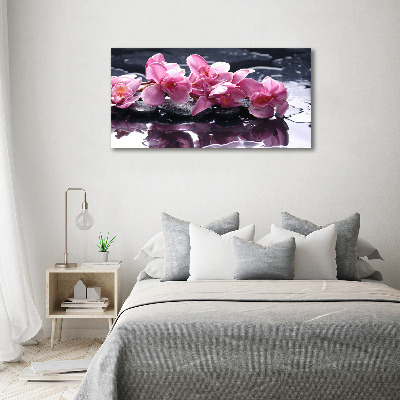 Bild auf leinwand Rosa Orchidee