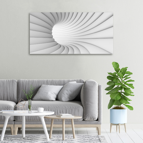 Wandbild Abstrakter Tunnel