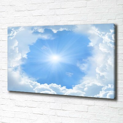 Wandbild Wolken am Himmel