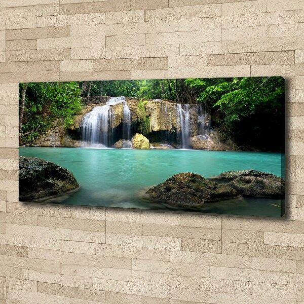 Bild auf leinwand Wasserfall