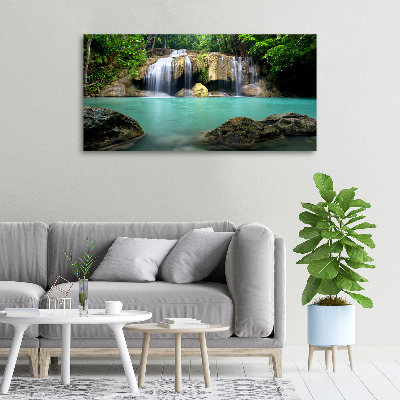 Bild auf leinwand Wasserfall