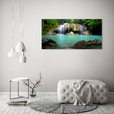 Bild auf leinwand Wasserfall