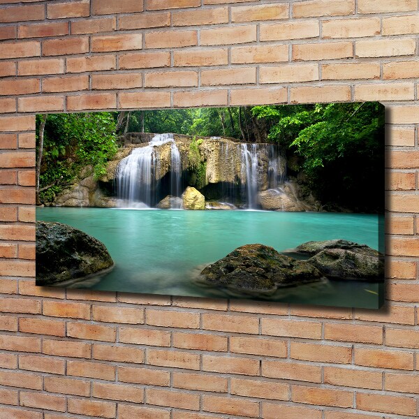 Bild auf leinwand Wasserfall