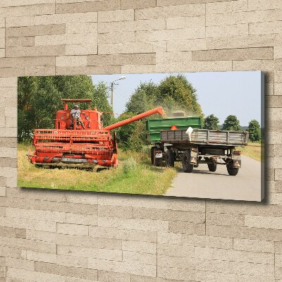 Bild auf leinwand Mähdrescher