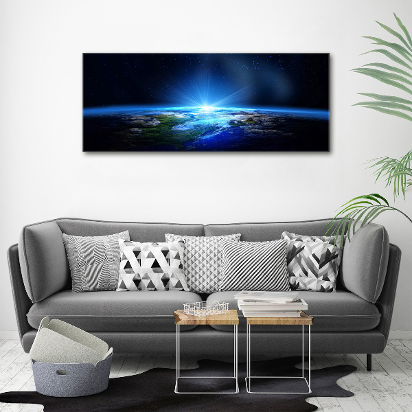 Wandbild Planet Erde