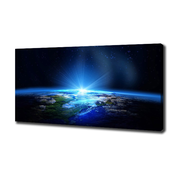 Wandbild Planet Erde