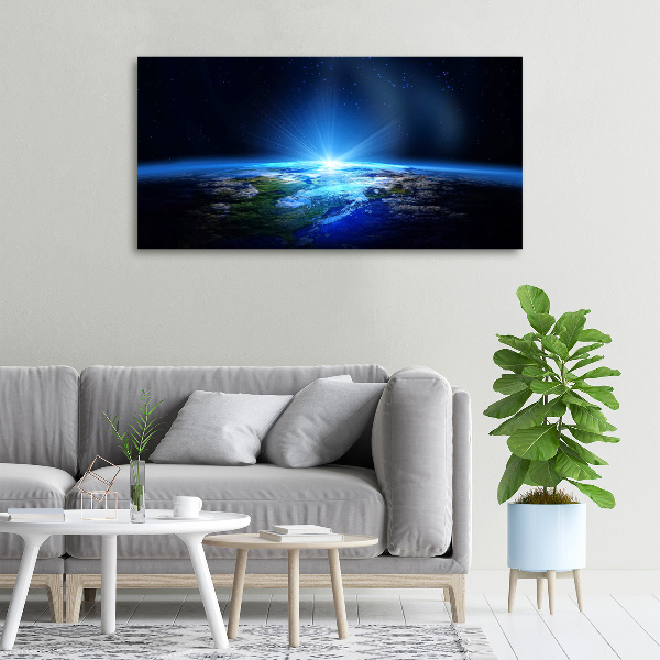 Wandbild Planet Erde